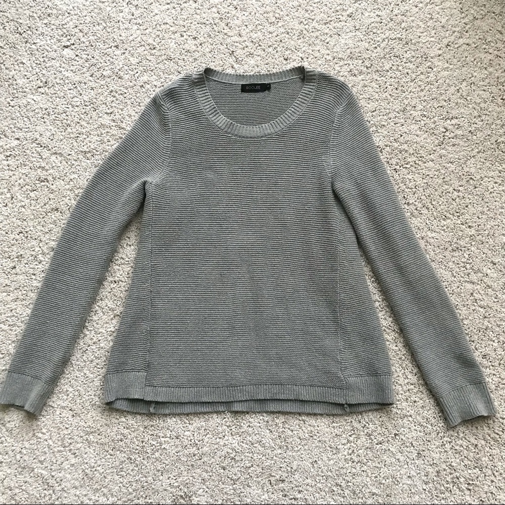 Roolee Gray knit Sweater